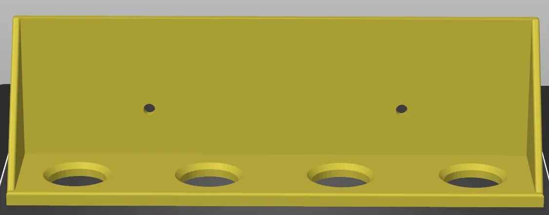 Giá đỡ dao chạm 4 chiếc gắn tường - Image 1