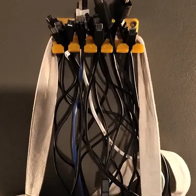 Giá đỡ cáp treo tường đơn giản