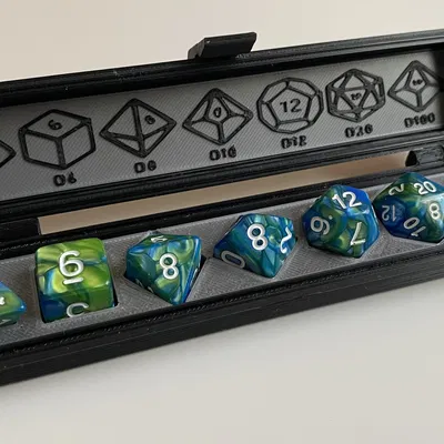 Hộp đựng xúc xắc cho người mới bắt đầu TTRPG