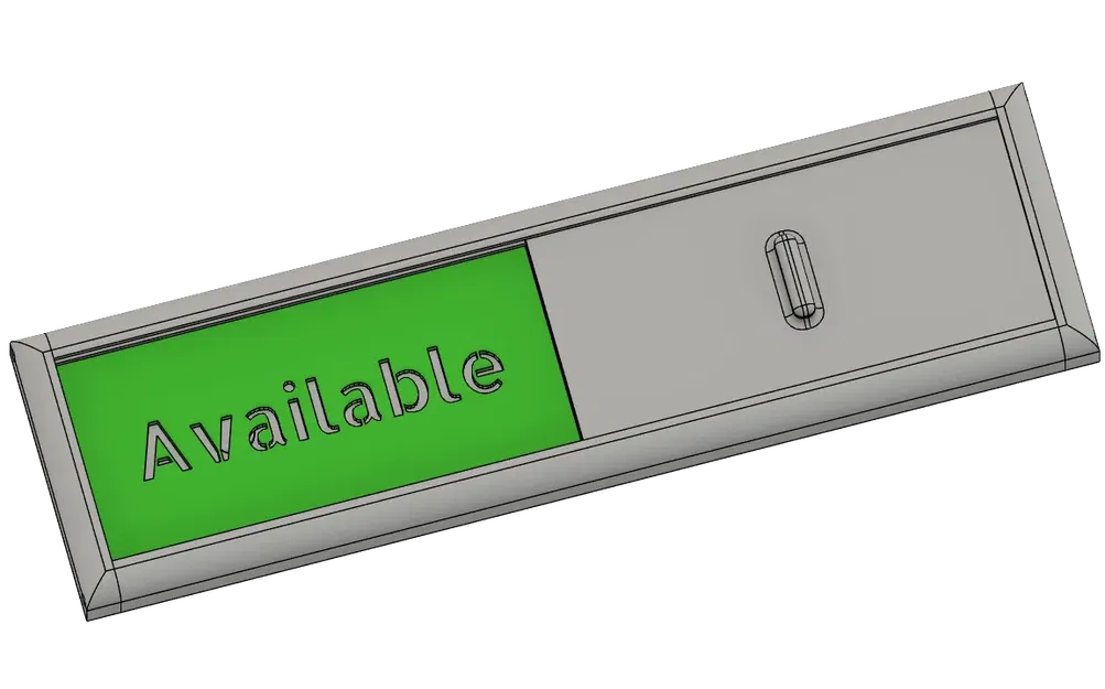 Biển báo trạng thái văn phòng có sẵn/bận rộn - Image 5