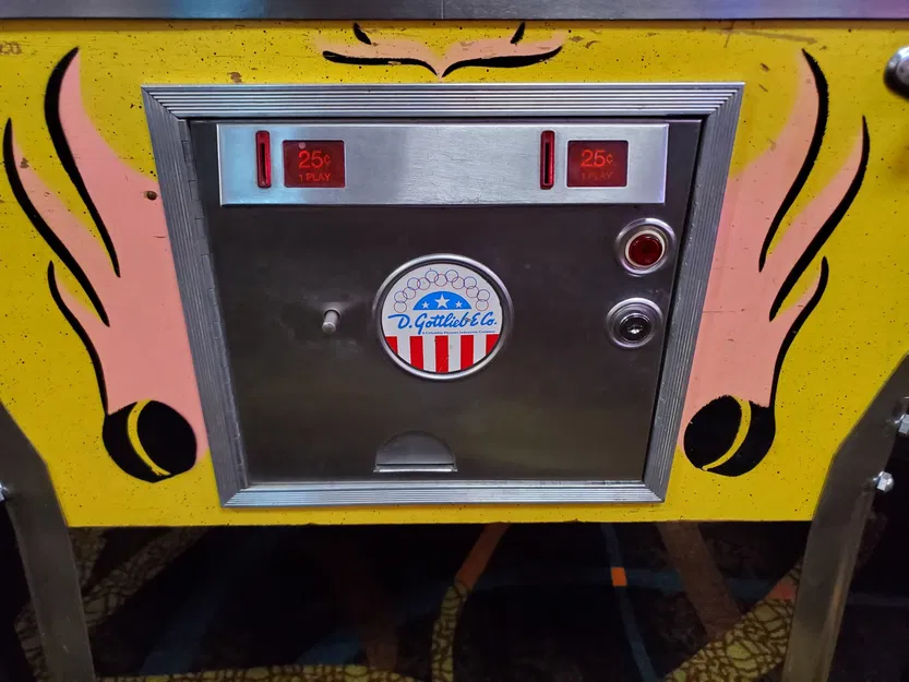 Giá đỡ thêm tín dụng cho máy chơi pinball Gottlieb - Image 6