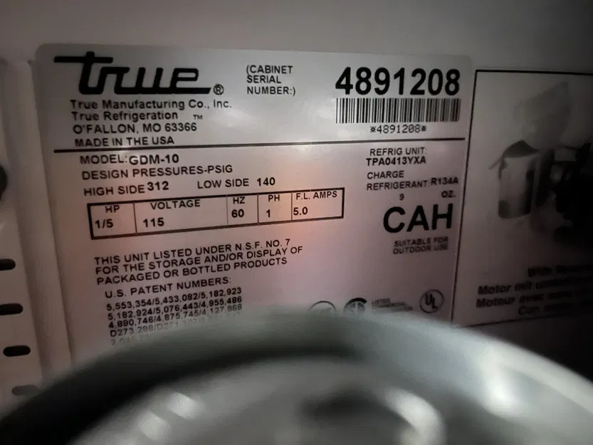 Spacer cho quạt ngưng tụ True GDM-10 thay thế động cơ Edgewater - Image 2