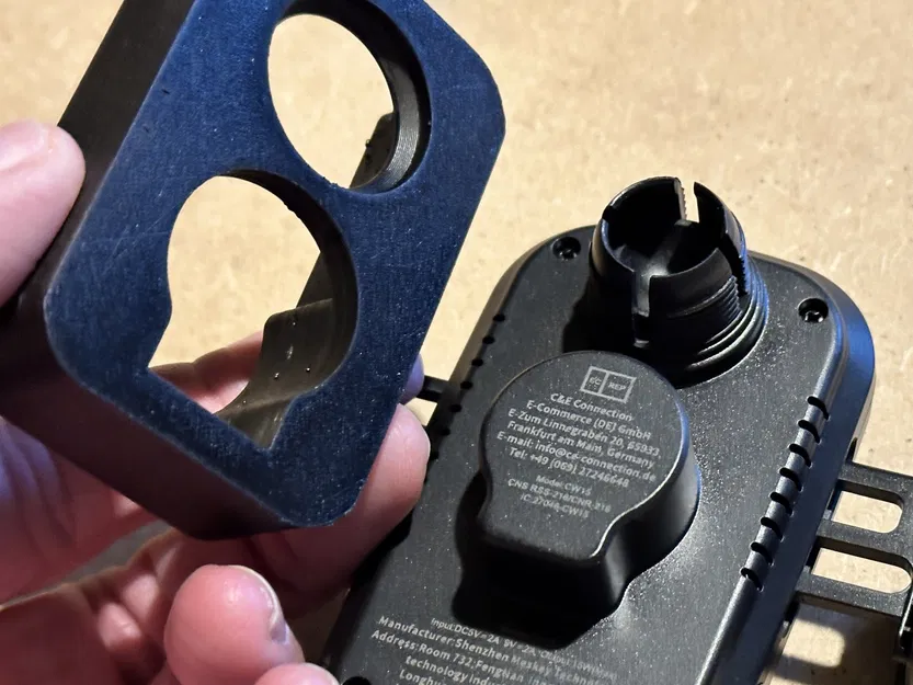 Adapter lắp đặt cho bộ sạc Qi động cơ - Image 1