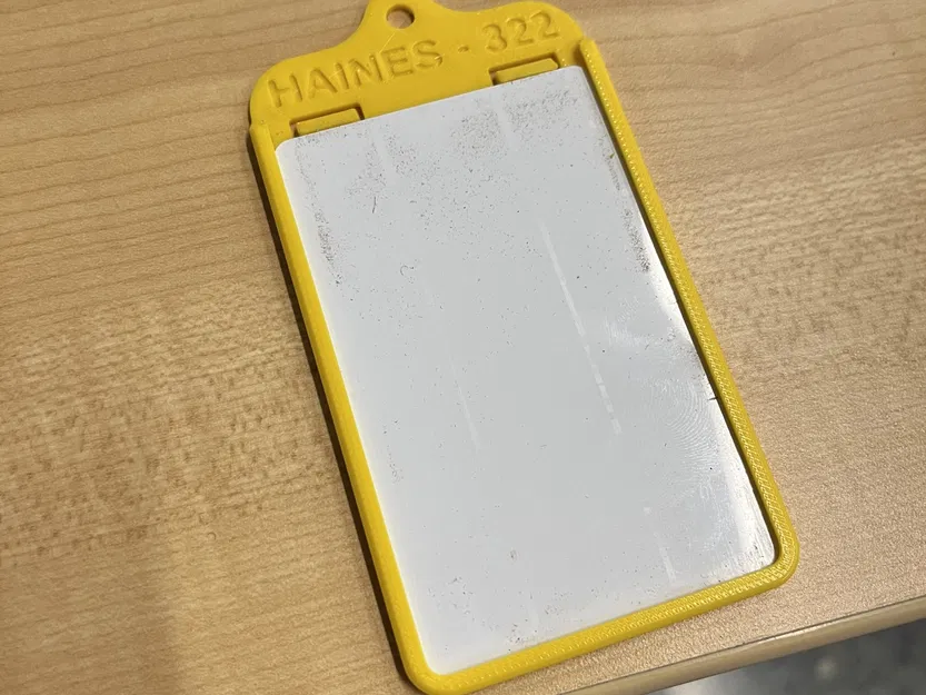 Giá đỡ thẻ ID đơn giản không cần hỗ trợ in 3D - Image 3