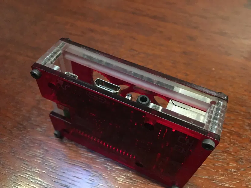 Vỏ Raspberry Pi 3 cắt laser bằng acrylic nhiều lớp - Image 3