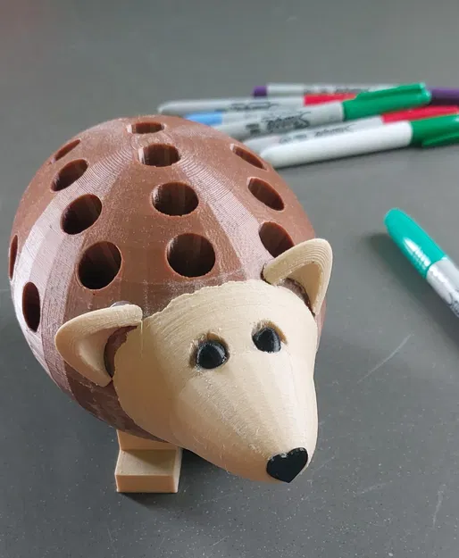 Giá đỡ bút Sharpie hình nhím dễ thương và độc đáo - Image 2