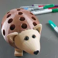 Giá đỡ bút Sharpie hình nhím dễ thương và độc đáo - Thumbnail 2