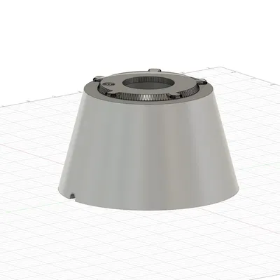 Đèn bàn hình mặt trăng Lithophane phiên bản 124%