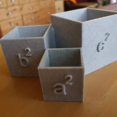 Hộp tổ chức Pythagoras nhỏ xinh