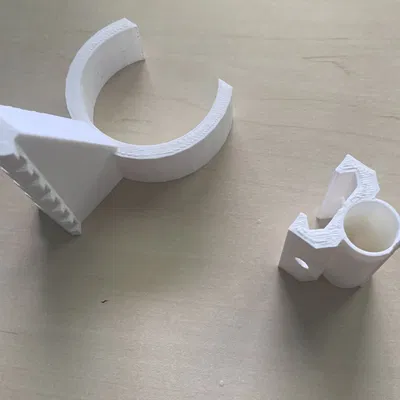 Súng khoai tây 50mm với kính ngắm lazer và ray picatinny