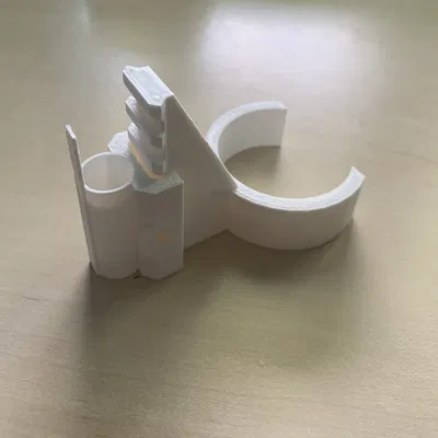 Súng khoai tây 50mm với kính ngắm lazer và ray picatinny