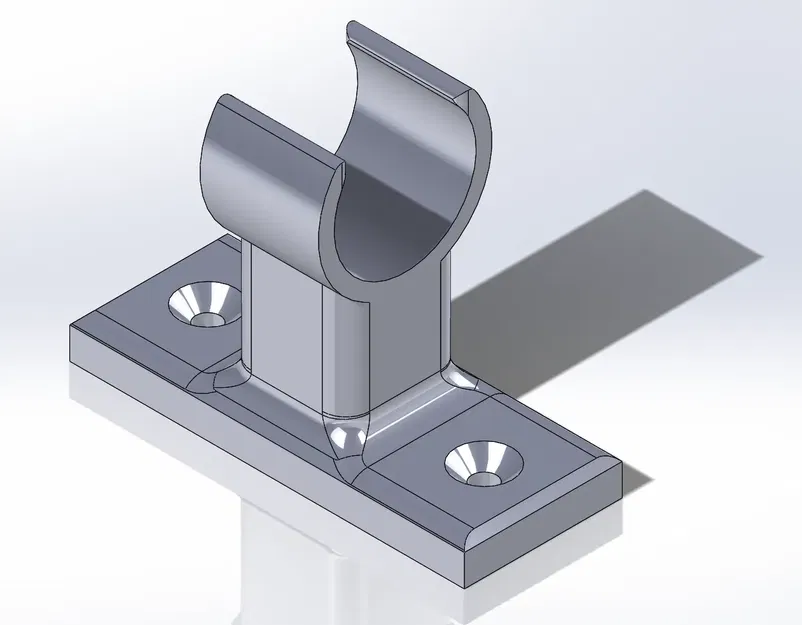 Giá đỡ cho tay quay rèm cửa 17mm - Image 3
