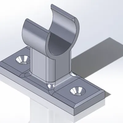 Giá đỡ cho tay quay rèm cửa 17mm