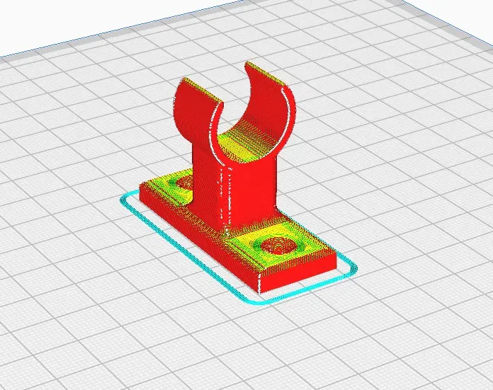 Giá đỡ cho tay quay rèm cửa 17mm - Image 4