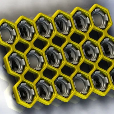 Giá đỡ trang trí chữ viết 3D cho không gian sống vui vẻ