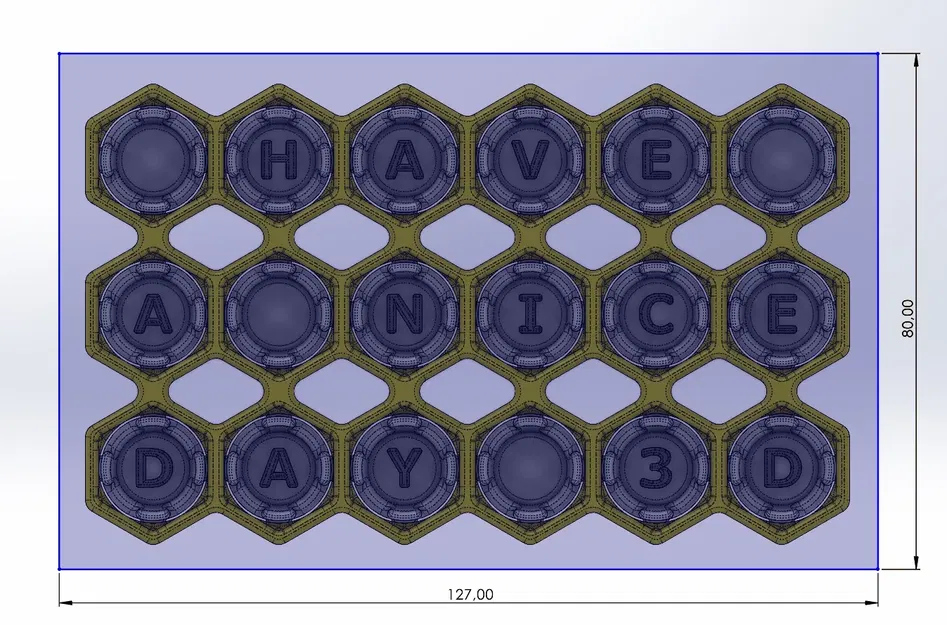 Giá đỡ trang trí chữ viết 3D cho không gian sống vui vẻ - Image 7