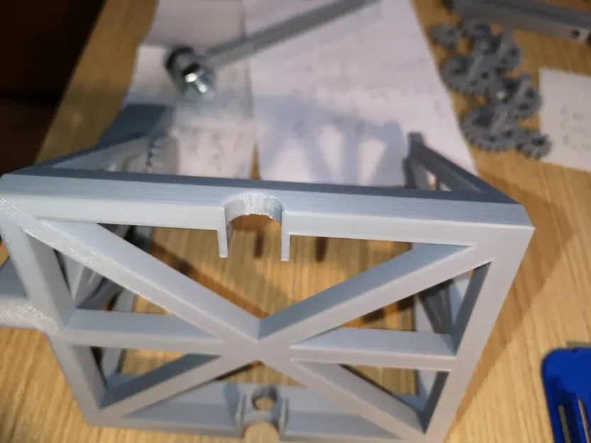 Giá đỡ cuộn filament với tay dài cho cơ chế tự cuốn nhiều l... - Image 7