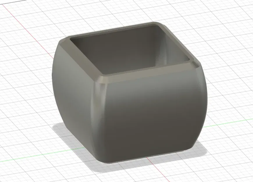 Chậu cây hình khối đơn giản dành cho cây mọng nước - Image 1