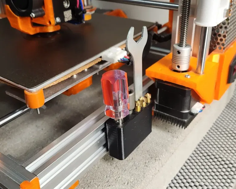 Giá đỡ vòi phun và công cụ cho thanh đùn 40mm - Image 1