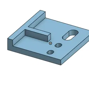 Giá đỡ công tắc giới hạn trục Y cho Workbee Z1+