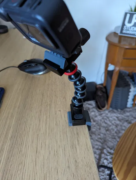 Giá đỡ kẹp bàn nhỏ gọn cho máy ảnh và chân máy - Image 4