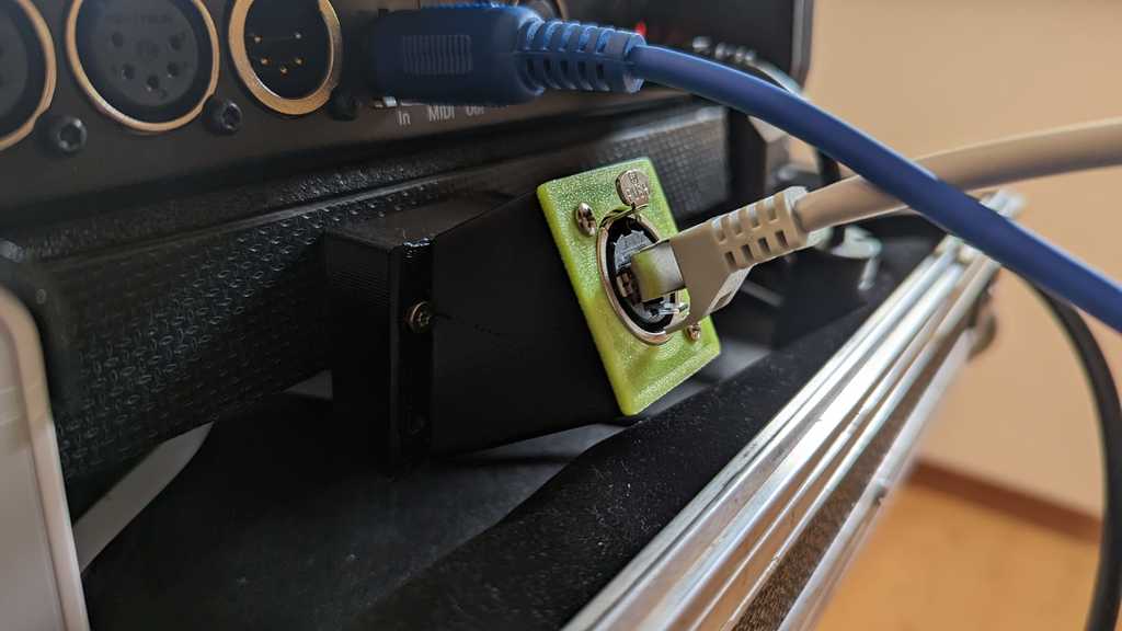 Bộ chuyển đổi góc 30° Neutrik D-Type đơn giản - Image 1