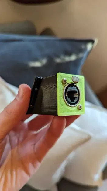 Bộ chuyển đổi góc 30° Neutrik D-Type đơn giản - Image 3