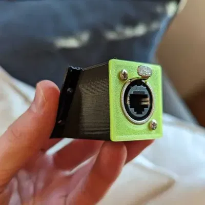 Bộ chuyển đổi góc 30° Neutrik D-Type đơn giản