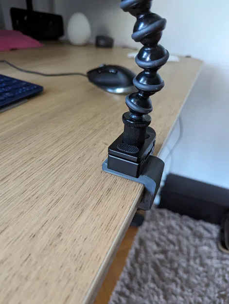 Giá đỡ kẹp bàn nhỏ gọn cho máy ảnh và chân máy - Image 5