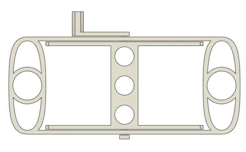 Cuộn dây phẳng có tay cầm tiện lợi để quấn dây - Image 1