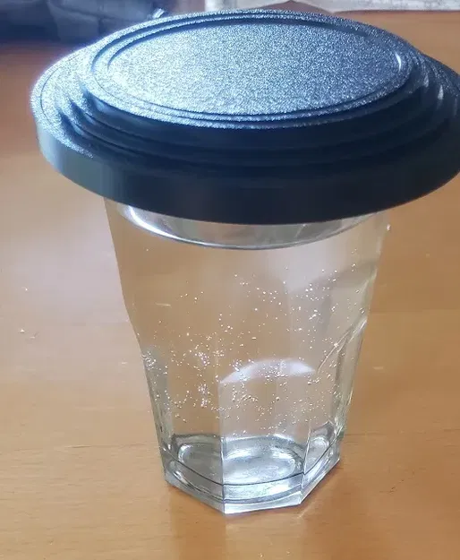 Nắp cốc đa năng kiêm đế lót cốc chống bụi và nước - Image 5