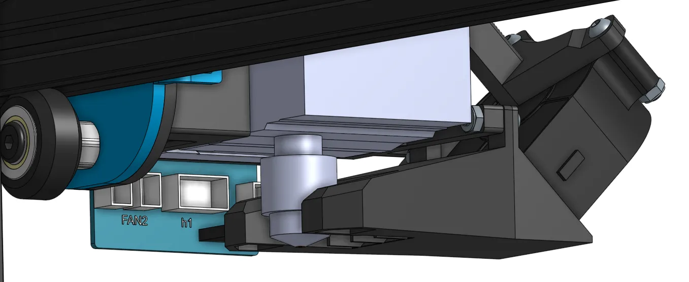 Giá đỡ Hemera Revo XS cho máy in Artillery Sidewinder X1 - Image 2