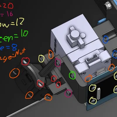 Giá đỡ Hemera Revo XS cho máy in Artillery Sidewinder X1