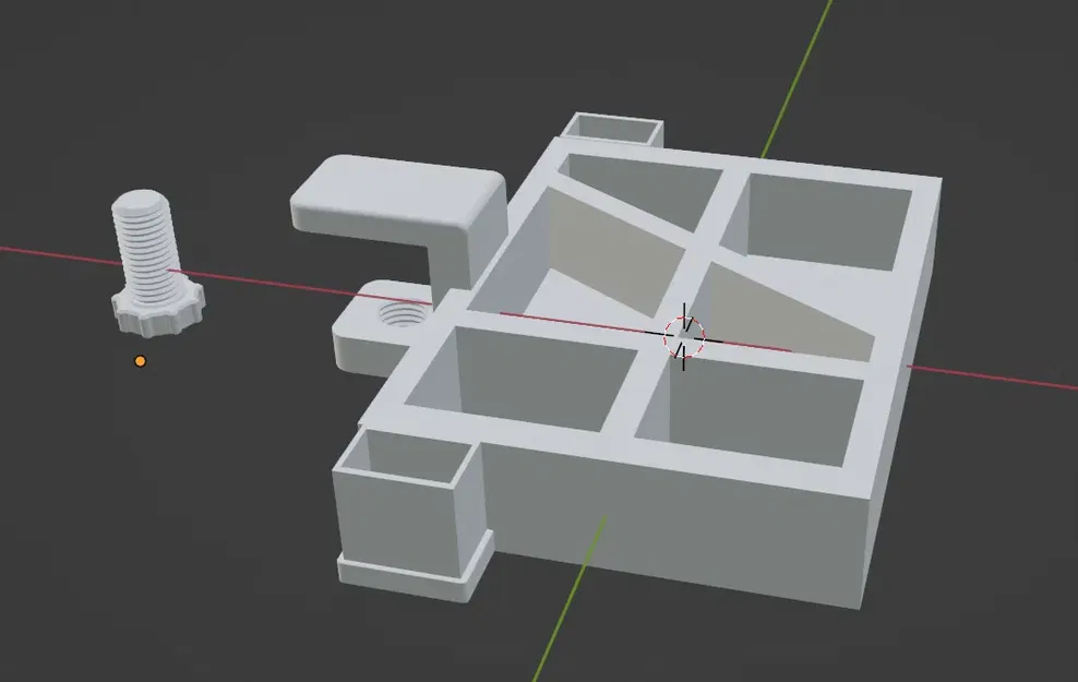 Giá đỡ linh kiện nhỏ kẹp bàn làm việc - Image 1