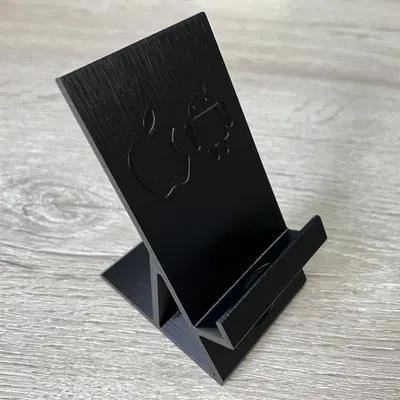 Giá đỡ điện thoại đơn giản dễ in không cần hỗ trợ