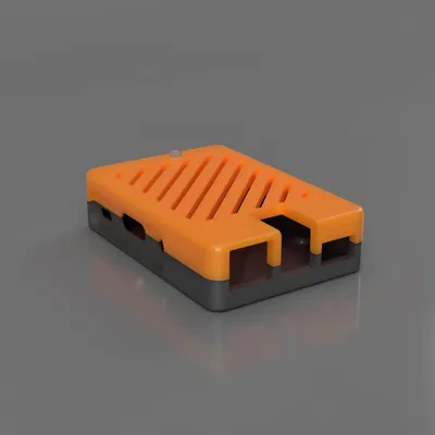 Vỏ snap-fit đơn giản cho bo mạch Libre Computer ROC-RK3328-CC