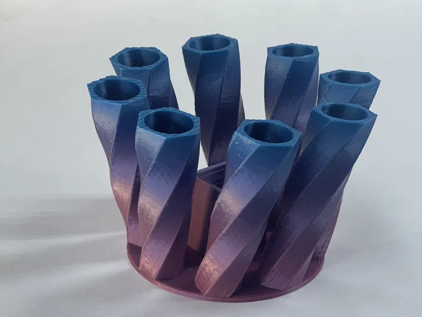 Giá đỡ bút chì và bút bi gọn gàng cho bàn làm việc - Image 1