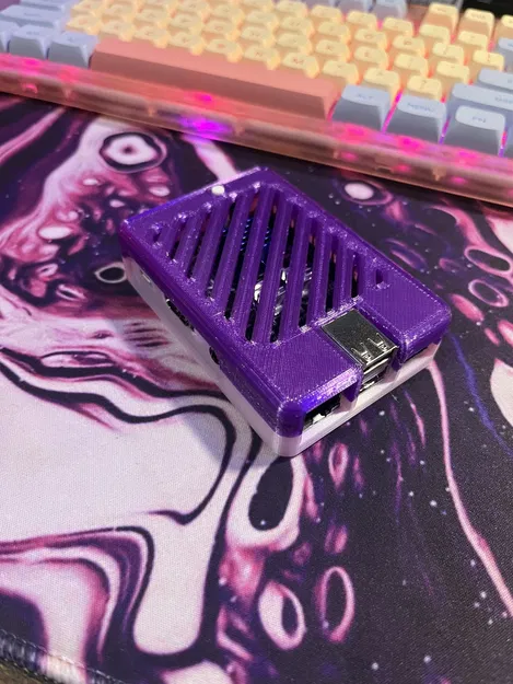 Vỏ snap-fit đơn giản cho bo mạch Libre Computer ROC-RK3328-CC - Image 3