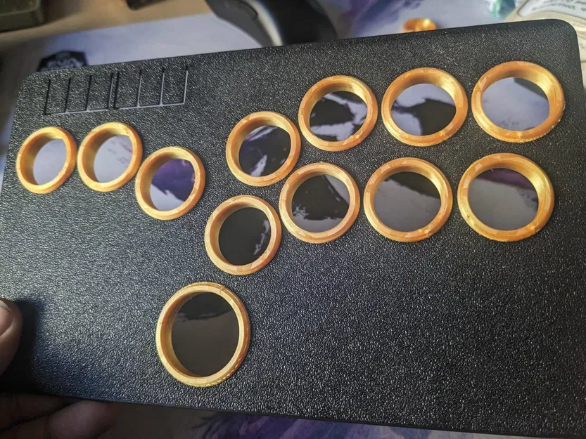O-ring cho lỗ 24/30mm, tương thích với công tắc Kailh v2 - Image 1