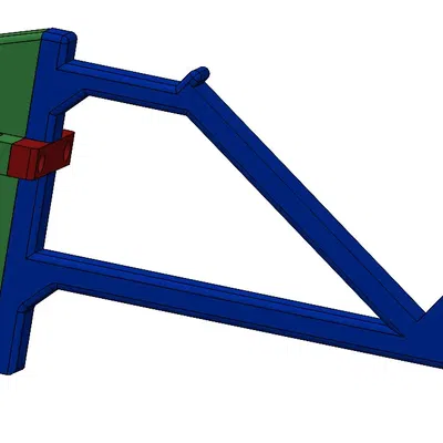 Giá đỡ tường cho bộ LEGO Star Wars 75355 UCS X-Wing