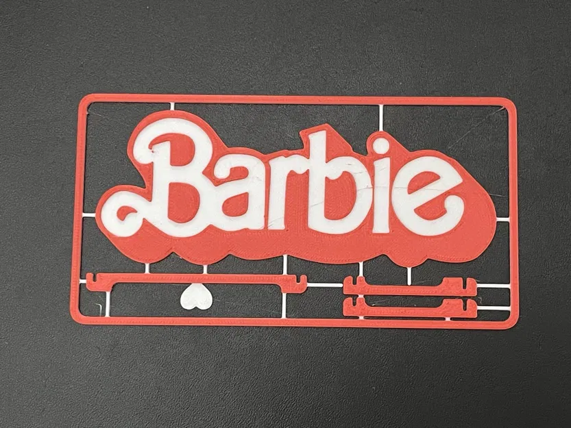 Thẻ quà tặng Barbie có thể lắp ghép với chân đế nhỏ - Image 4