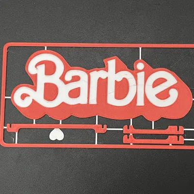 Thẻ quà tặng Barbie có thể lắp ghép với chân đế nhỏ