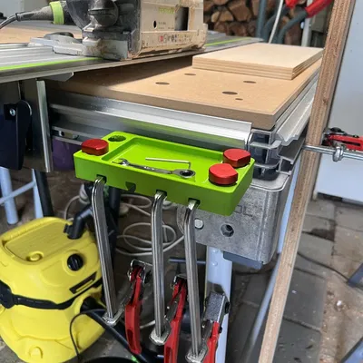 Khay MFT nhỏ cho Festool với 4 kẹp và 4 chân bàn