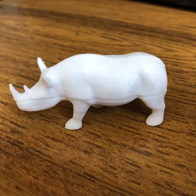 Mô hình tê giác quét ảnh photogrammetry từ thập niên 1960