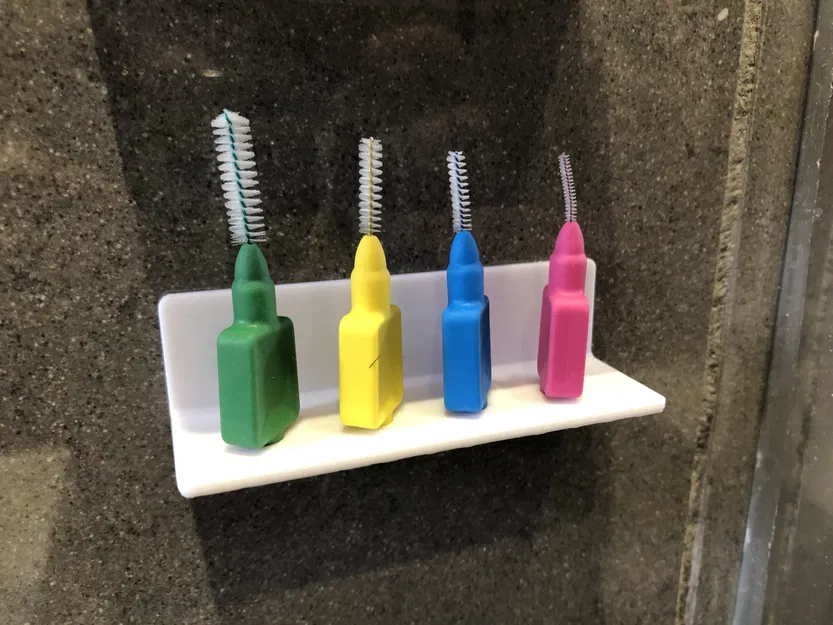 Giá đỡ bàn chải kẽ răng cho bốn bàn chải ASDA - Image 2