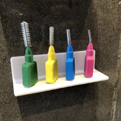 Giá đỡ bàn chải kẽ răng cho bốn bàn chải ASDA