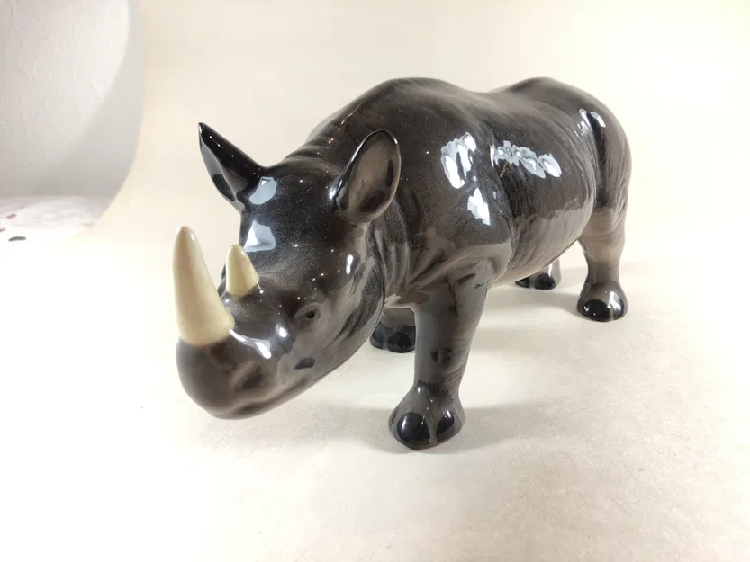 Mô hình tê giác quét ảnh photogrammetry từ thập niên 1960 - Image 3