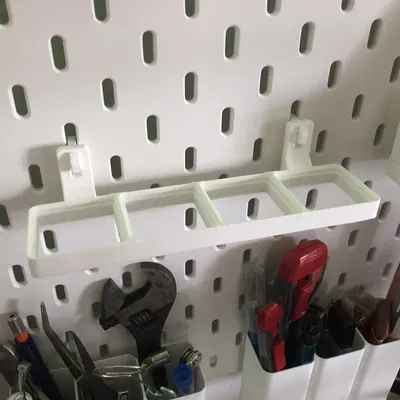 Khung Skadis Gridfinity với móc treo đa năng