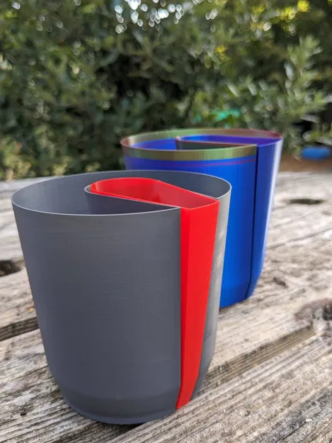 Giá đỡ bút hai phần kiểu dáng hiện đại - Image 1