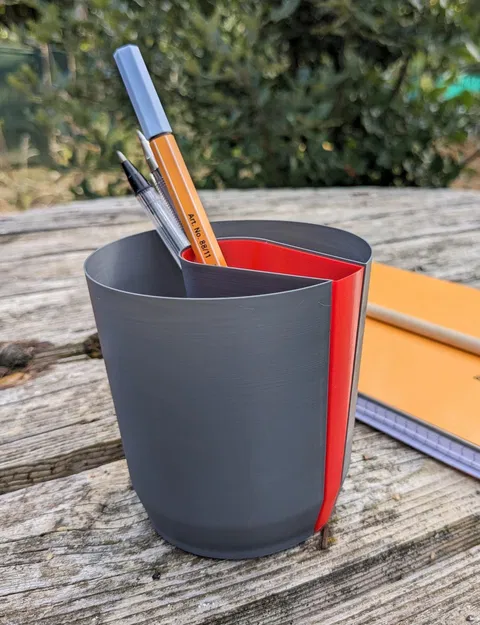 Giá đỡ bút hai phần kiểu dáng hiện đại - Image 2